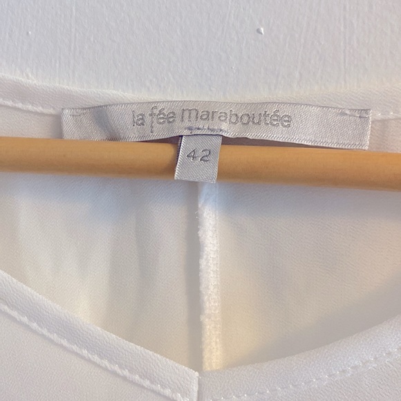 White Sheer Top - Picture 3 of 3